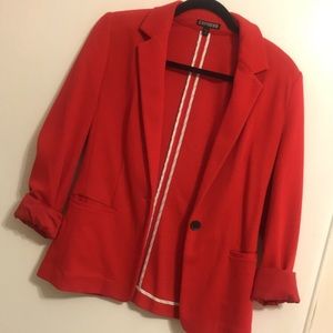 Bright Red Express Blazer